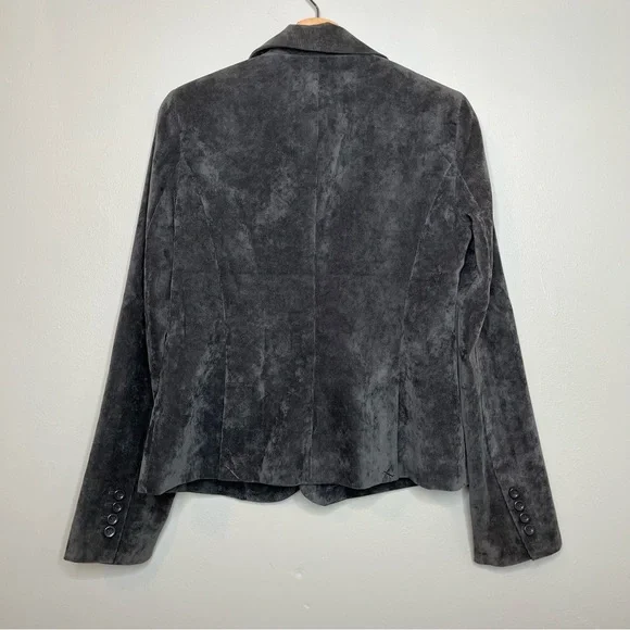 Chelsea & Theodore Gray Soft Corduroy Blazer Size 6 - Picture 8 of 9